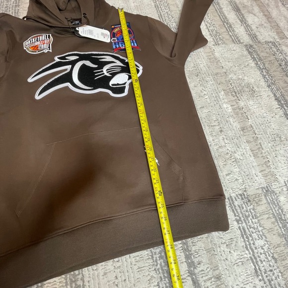 NWT PRO Standard Brown HBCU Basketball Hall of Fame Chris Paul Hoodie Mens LARGE - Picture 12 of 12